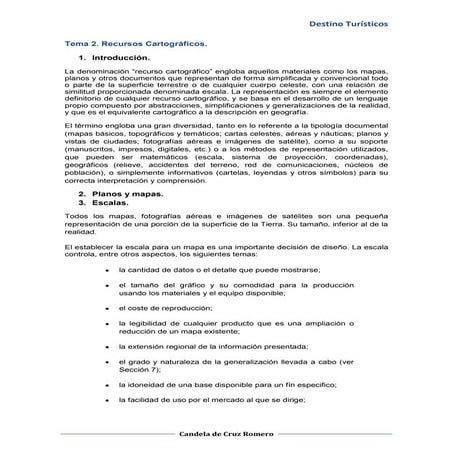 Tema 2. recursos cartográficos.