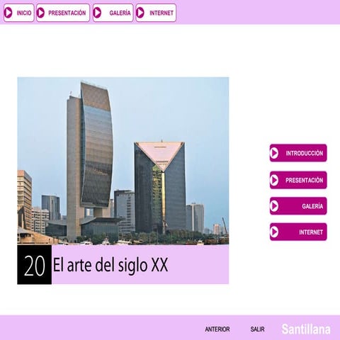 Tema 20: El arte en el siglo XX