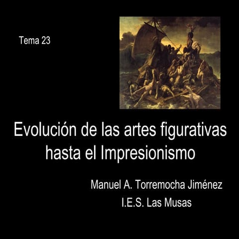 Tema 23. El arte del siglo XIX hasta el Impresionismo