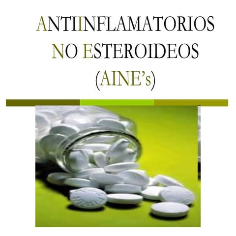 Tema #2: ANALGESICOS | PPT