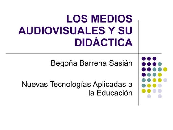 Bego Barrena Sasián presentations