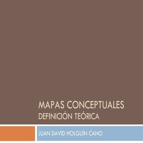 Tema2 Mapas Conceptuales Teoria