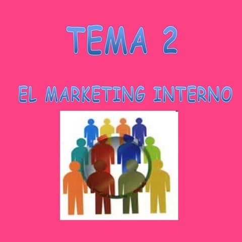 Tema 2 marketing interno