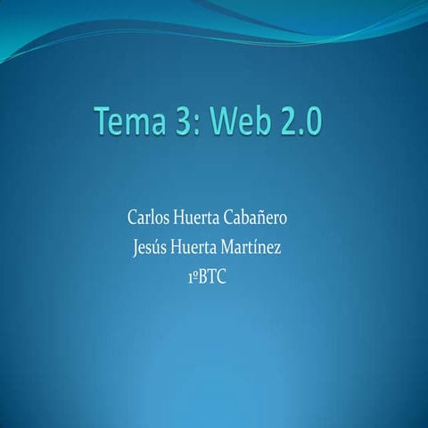 Tema 3 Web 2.0