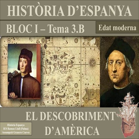 TEMA 3.B. DESCOBRIMENTS GEOGRÀFICS