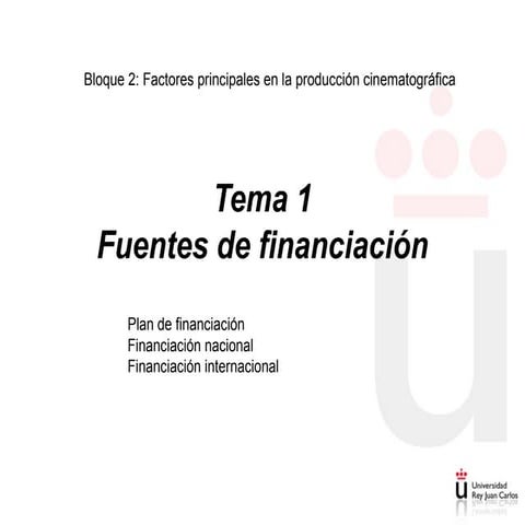 Producción Audiovisual Cine: Tema3