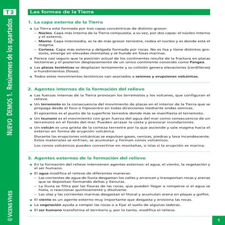 Tema 3 el relieve | PPT