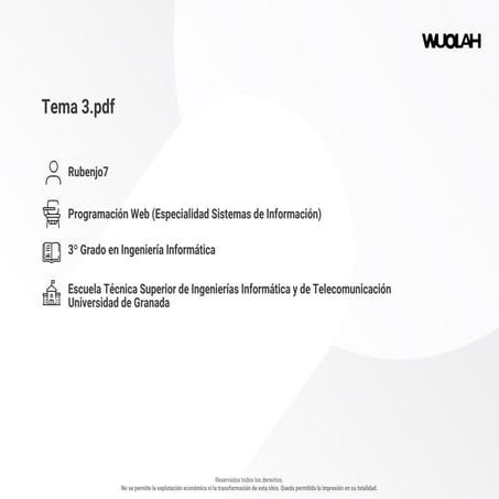 Programacion Web UGR - Tema 3.pdf