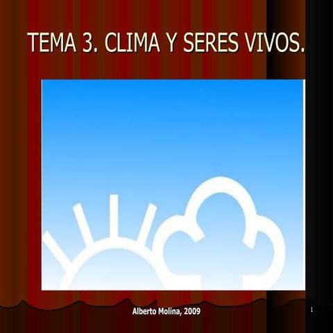 Tema 3. Tiempo y Clima 2º E.S.O.