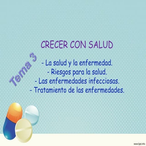 Tema 3   crecer con salud