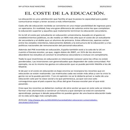 Tema3.el coste de la educación