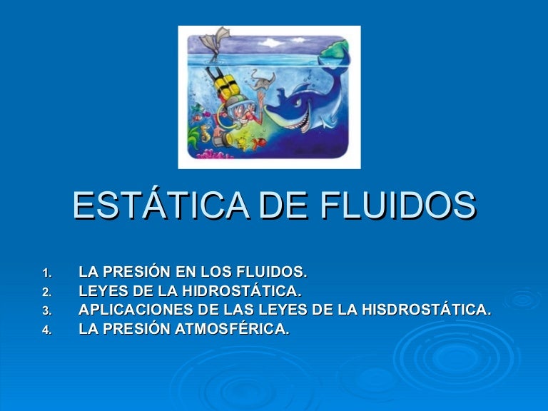 Tema 3. EstáTica De Fluidos