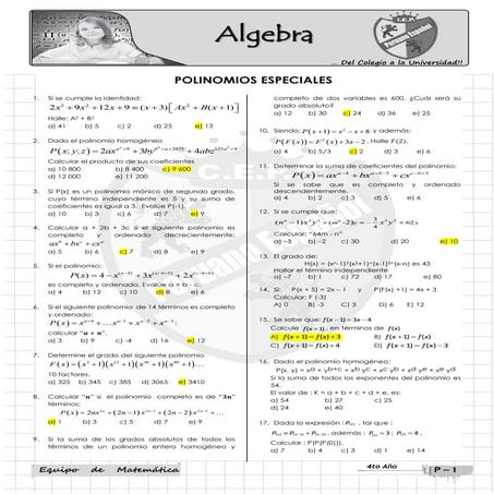 Tema 3   polinomios especiales
