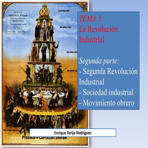 Tema 3  - La Revolución Industrial (II)