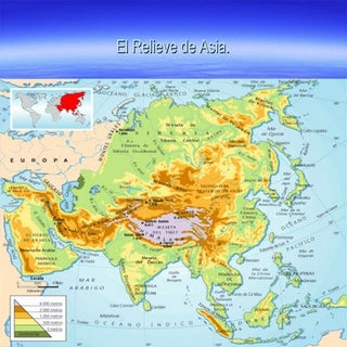 Tema 3 1º ESO  Relieve de Asia  y O...