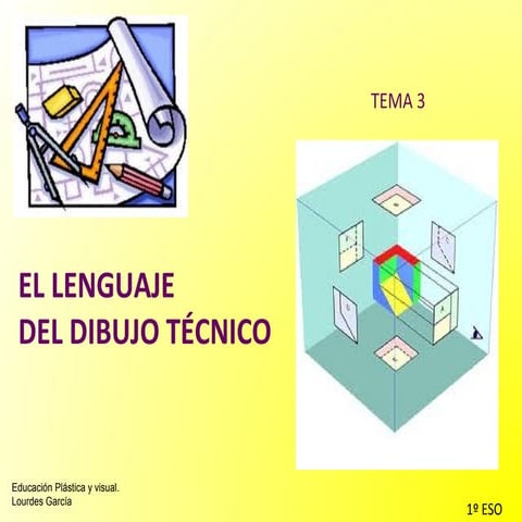 Tema 3 dibujo técnico 1º eso