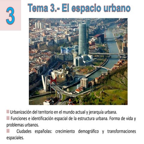 Tema 2.- El espacio urbano