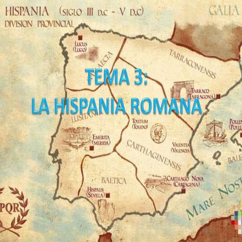 Tema 3 hispania romana