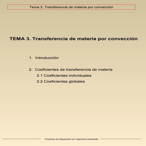 Coeficientes individuales y globales