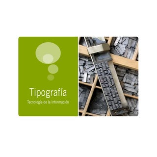 Concepto, tipos y uso de la tipografía