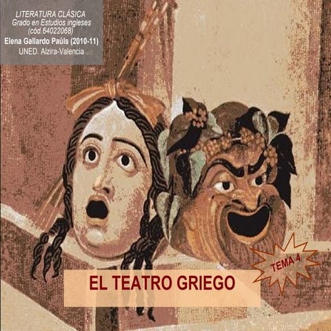 El teatro griego