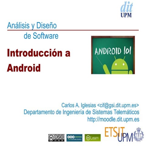 Tema 4.1 Introduccion Android