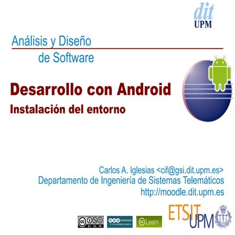 Tema 4.2 Desarrollo Android e instalacion