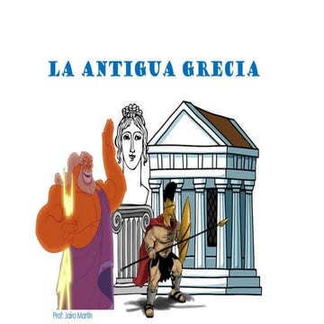 TEMA 4 LA ANTIGUA GRECIA
