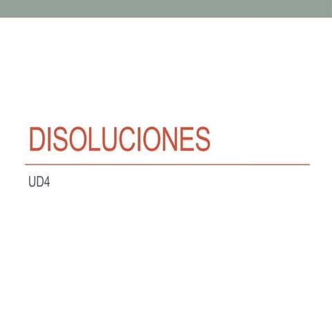 Tema 4 Disoluciones mezclas moles molalidad