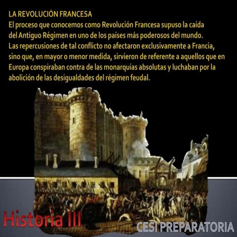 La revolución francesa | PPTX