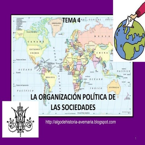 Tema 4 organización politica de las sociedades