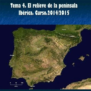 Tema 4 relieve de españa.Tema 4. Cu...