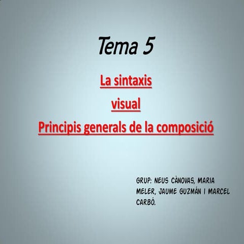 Tema 5