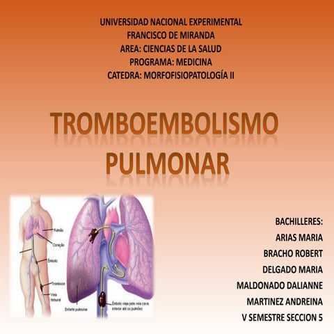 TROMBOEMBOLISMO PULMONAR