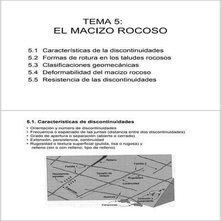 el macizo rocoso | PDF