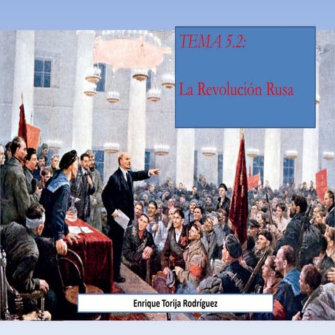 Tema 5.2 - Revolucion rusa