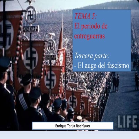 Tema 5 - El ascenso del fascismo