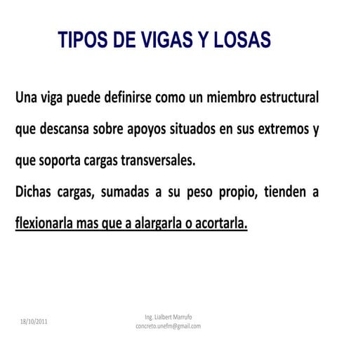 Tema 5. vigas y losas
