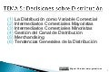 DECISIONES SOBRE DISTRIBUCION