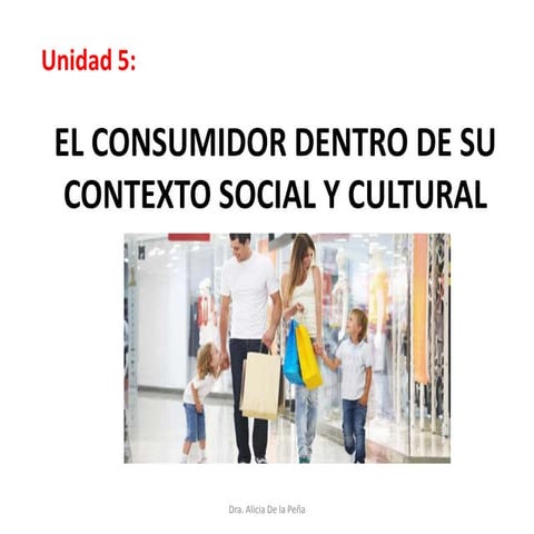 Tema 5 el consumidor y su contexto