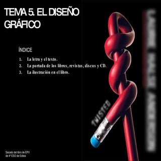 Tema 5  el diseño grafico