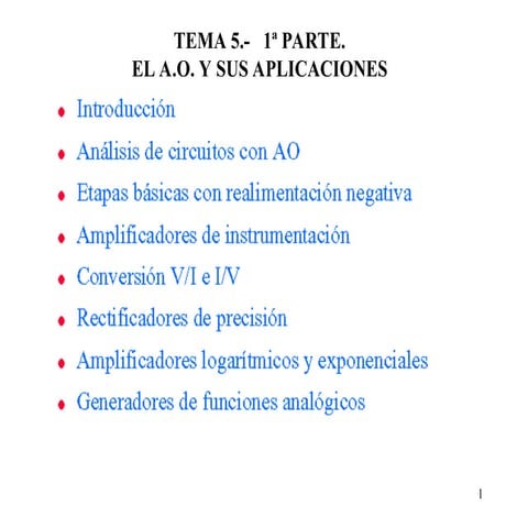 TIPOS DE AMPLIFICADORES DE ELECTRONICA OAMP | PPT