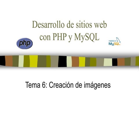 PHP Tema 6 - Creación de imágenes