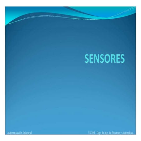 tipos de sensores automotrices convencionales