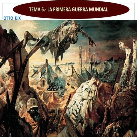 Tema 6  la primera guerra mundial