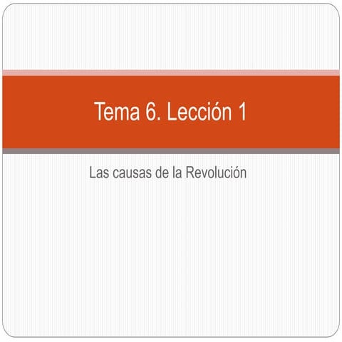 Tema 6. lección 1