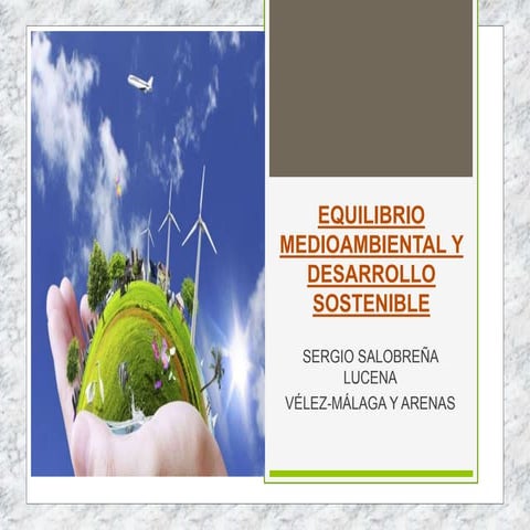 Tema 6 equilibrio medioambiental