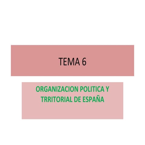 Tema 6 parte 1 | PPT