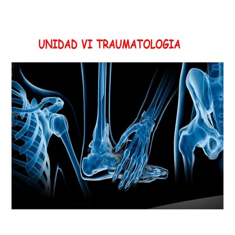 TRAUMATOLOGIA EN MEDICINA LEGAL - CARRERA DE DERECHO