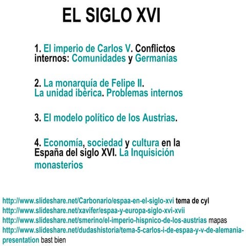 Tema 7. El siglo XVI caryfel. ascenm